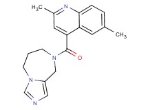 8-[(2,6-dimethyl-4-quinolinyl)carbonyl]-6,7,8,9-tetrahydro-5H-imidazo[1,5-a][1,4]diazepine