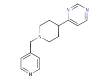 4-[1-(pyridin-4-ylmethyl)piperidin-4-yl]pyrimidine