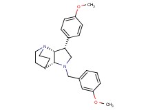 (3R*,3aR*,7aR*)-1-(3-methoxybenzyl)-3-(4-methoxyphenyl)octahydro-4,7-ethanopyrrolo[3,2-b]pyridine