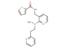 N-[(2-{methyl[2-(2-pyridinyl)ethyl]amino}-3-pyridinyl)methyl]-2-thiophenecarboxamide