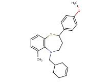 5-(3-cyclohexen-1-ylmethyl)-2-(4-methoxyphenyl)-6-methyl-2,3,4,5-tetrahydro-1,5-benzothiazepine