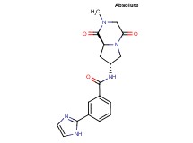 3-(1H-imidazol-2-yl)-N-[(7R,8aS)-2-methyl-1,4-dioxooctahydropyrrolo[1,2-a]pyrazin-7-yl]benzamide
