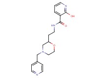 2-hydroxy-N-{2-[4-(pyridin-4-ylmethyl)morpholin-2-yl]ethyl}nicotinamide