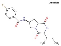4-fluoro-N-{(3S,7S,8aS)-3-[(1S)-1-methylpropyl]-1,4-dioxooctahydropyrrolo[1,2-a]pyrazin-7-yl}benzamide