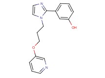 3-{1-[3-(pyridin-3-yloxy)propyl]-1H-imidazol-2-yl}phenol