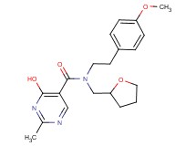 4-hydroxy-N-[2-(4-methoxyphenyl)ethyl]-2-methyl-N-(tetrahydrofuran-2-ylmethyl)pyrimidine-5-carboxamide