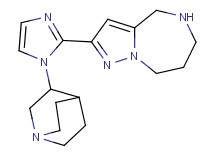 2-[1-(1-azabicyclo[2.2.2]oct-3-yl)-1H-imidazol-2-yl]-5,6,7,8-tetrahydro-4H-pyrazolo[1,5-a][1,4]diazepine dihydrochloride