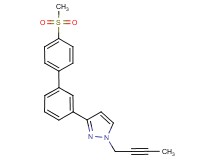 1-(2-butyn-1-yl)-3-[4'-(methylsulfonyl)-3-biphenylyl]-1H-pyrazole