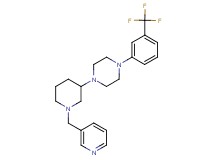 1-[1-(3-pyridinylmethyl)-3-piperidinyl]-4-[3-(trifluoromethyl)phenyl]piperazine
