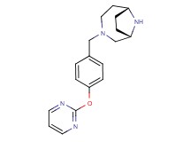 (1S*,6R*)-3-[4-(pyrimidin-2-yloxy)benzyl]-3,9-diazabicyclo[4.2.1]nonane