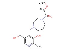 4-{[4-(2-furoyl)-1,4-diazepan-1-yl]methyl}-5-(hydroxymethyl)-2-methylpyridin-3-ol