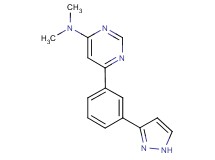 N,N-dimethyl-6-[3-(1H-pyrazol-3-yl)phenyl]-4-pyrimidinamine trifluoroacetate