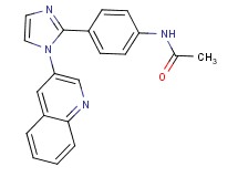 N-[4-(1-quinolin-3-yl-1H-imidazol-2-yl)phenyl]acetamide