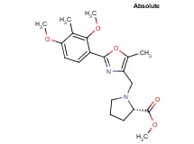 methyl 1-{[2-(2,4-dimethoxy-3-methylphenyl)-5-methyl-1,3-oxazol-4-yl]methyl}-L-prolinate