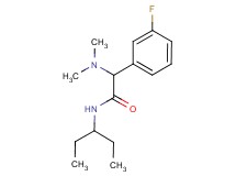 2-(dimethylamino)-N-(1-ethylpropyl)-2-(3-fluorophenyl)acetamide