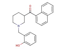 [1-(2-hydroxybenzyl)-3-piperidinyl](1-naphthyl)methanone