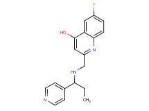 6-fluoro-2-{[(1-pyridin-4-ylpropyl)amino]methyl}quinolin-4-ol