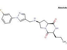 (3S,7S,8aS)-7-({[1-(3-fluorophenyl)-1H-pyrazol-4-yl]methyl}amino)-3-propylhexahydropyrrolo[1,2-a]pyrazine-1,4-dione