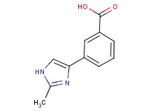 3-(2-methyl-1H-imidazol-4-yl)benzoic acid