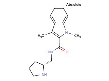 1,3-dimethyl-N-[(2R)-2-pyrrolidinylmethyl]-1H-indole-2-carboxamide hydrochloride