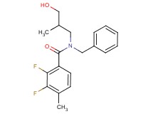 N-benzyl-2,3-difluoro-N-(3-hydroxy-2-methylpropyl)-4-methylbenzamide