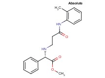 methyl (2S)-({3-[(2-methylphenyl)amino]-3-oxopropyl}amino)(phenyl)acetate