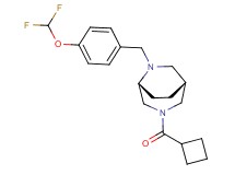 (1R*,5R*)-3-(cyclobutylcarbonyl)-6-[4-(difluoromethoxy)benzyl]-3,6-diazabicyclo[3.2.2]nonane