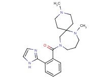 11-[2-(1H-imidazol-2-yl)benzoyl]-3,7-dimethyl-3,7,11-triazaspiro[5.6]dodecane