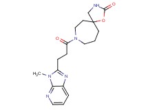 8-[3-(3-methyl-3H-imidazo[4,5-b]pyridin-2-yl)propanoyl]-1-oxa-3,8-diazaspiro[4.6]undecan-2-one