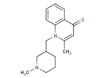 2-methyl-1-[(1-methylpiperidin-3-yl)methyl]quinolin-4(1H)-one