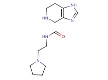 N-[2-(1-pyrrolidinyl)ethyl]-4,5,6,7-tetrahydro-1H-imidazo[4,5-c]pyridine-4-carboxamide dihydrochloride