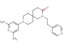 9-(2,6-dimethylpyridin-4-yl)-2-(2-pyridin-4-ylethyl)-2,9-diazaspiro[5.5]undecan-3-one