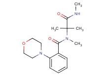 N-[1,1-dimethyl-2-(methylamino)-2-oxoethyl]-N-methyl-2-morpholin-4-ylbenzamide