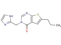 3-(1H-imidazol-2-ylmethyl)-6-propylthieno[2,3-d]pyrimidin-4(3H)-one