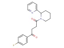 1-(4-fluorophenyl)-4-oxo-4-(2-pyridin-2-ylpiperidin-1-yl)butan-1-one