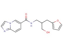 N-[3-(2-furyl)-2-(hydroxymethyl)propyl]imidazo[1,2-a]pyridine-6-carboxamide