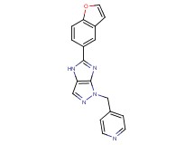 5-(1-benzofuran-5-yl)-1-(4-pyridinylmethyl)-1,4-dihydroimidazo[4,5-c]pyrazole