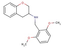 3,4-dihydro-2H-chromen-3-yl(2,6-dimethoxybenzyl)amine