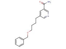 5-[4-(benzyloxy)butyl]nicotinamide