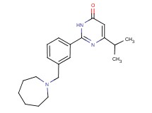 2-[3-(1-azepanylmethyl)phenyl]-6-isopropyl-4(3H)-pyrimidinone