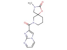 7-(imidazo[1,2-a]pyrimidin-2-ylcarbonyl)-3-methyl-1-oxa-3,7-diazaspiro[4.5]decan-2-one