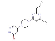 5-[4-(6-methyl-2-propylpyrimidin-4-yl)piperazin-1-yl]pyridazin-3(2H)-one