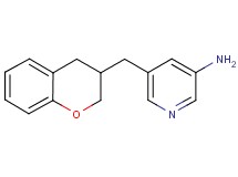 5-(3,4-dihydro-2H-chromen-3-ylmethyl)pyridin-3-amine