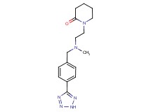 1-(2-{methyl[4-(2H-tetrazol-5-yl)benzyl]amino}ethyl)piperidin-2-one