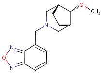 4-{[(8-syn)-8-methoxy-3-azabicyclo[3.2.1]oct-3-yl]methyl}-2,1,3-benzoxadiazole