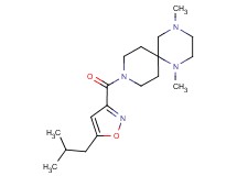 9-[(5-isobutylisoxazol-3-yl)carbonyl]-1,4-dimethyl-1,4,9-triazaspiro[5.5]undecane