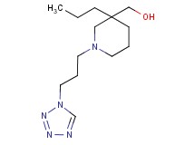 {3-propyl-1-[3-(1H-tetrazol-1-yl)propyl]piperidin-3-yl}methanol