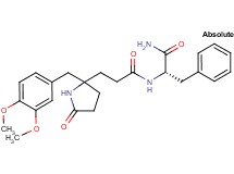 N-{3-[2-(3,4-dimethoxybenzyl)-5-oxo-2-pyrrolidinyl]propanoyl}-L-phenylalaninamide