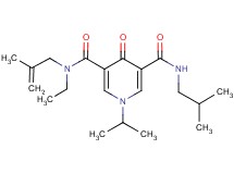 N-ethyl-N'-isobutyl-1-isopropyl-N-(2-methyl-2-propen-1-yl)-4-oxo-1,4-dihydro-3,5-pyridinedicarboxamide