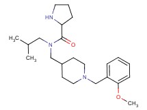 N-isobutyl-N-{[1-(2-methoxybenzyl)-4-piperidinyl]methyl}prolinamide dihydrochloride